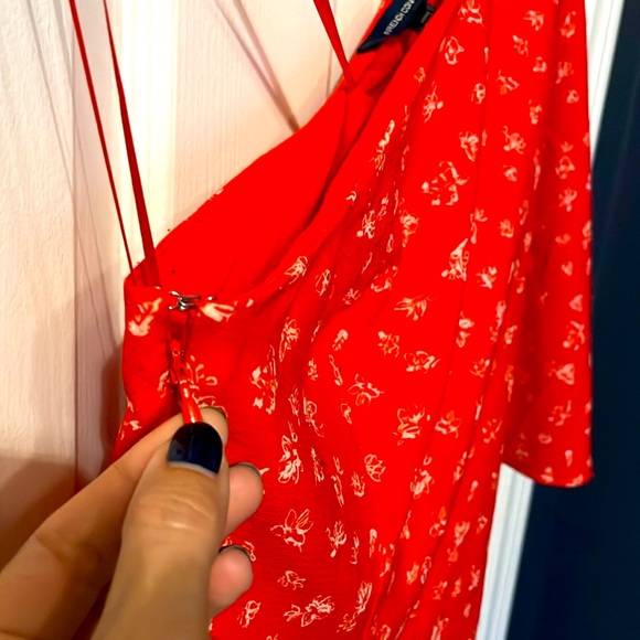 French Connection red maxi dress size 10 - Picture 7 of 8